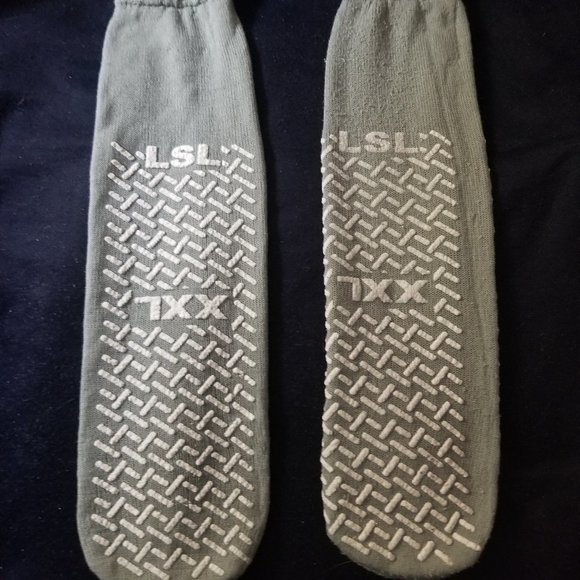 2 pairs of gray and white LSL socks, size XXL - Picture 2 of 5